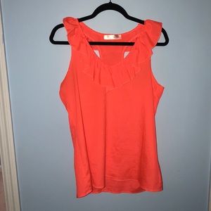 Orange Francesca’s tank top